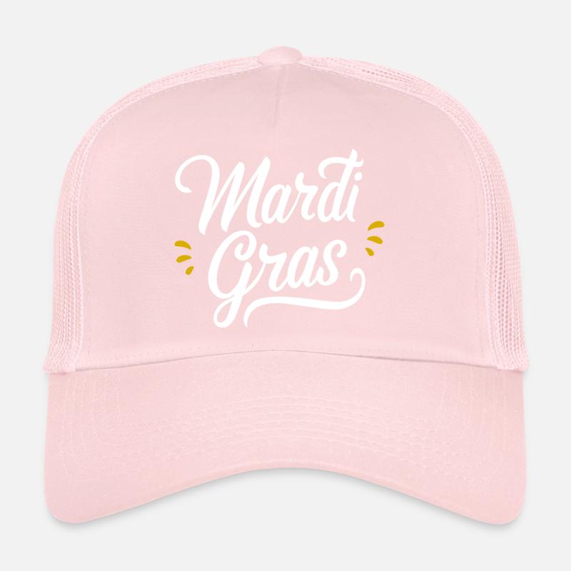 Mardi Gras Casquette trucker 