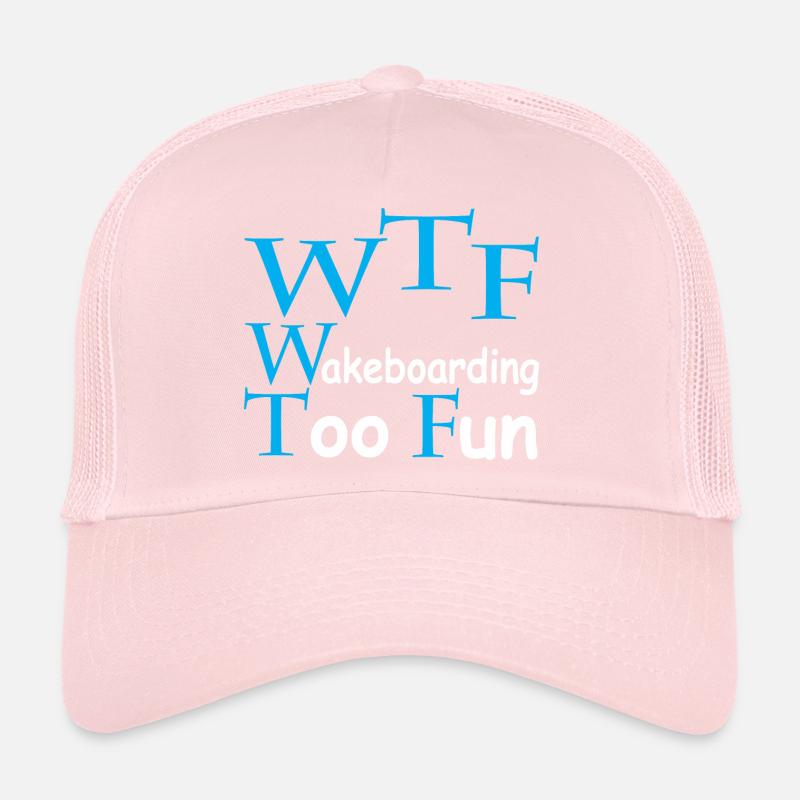 WTF « Wakeboard trop fun » Casquette trucker 