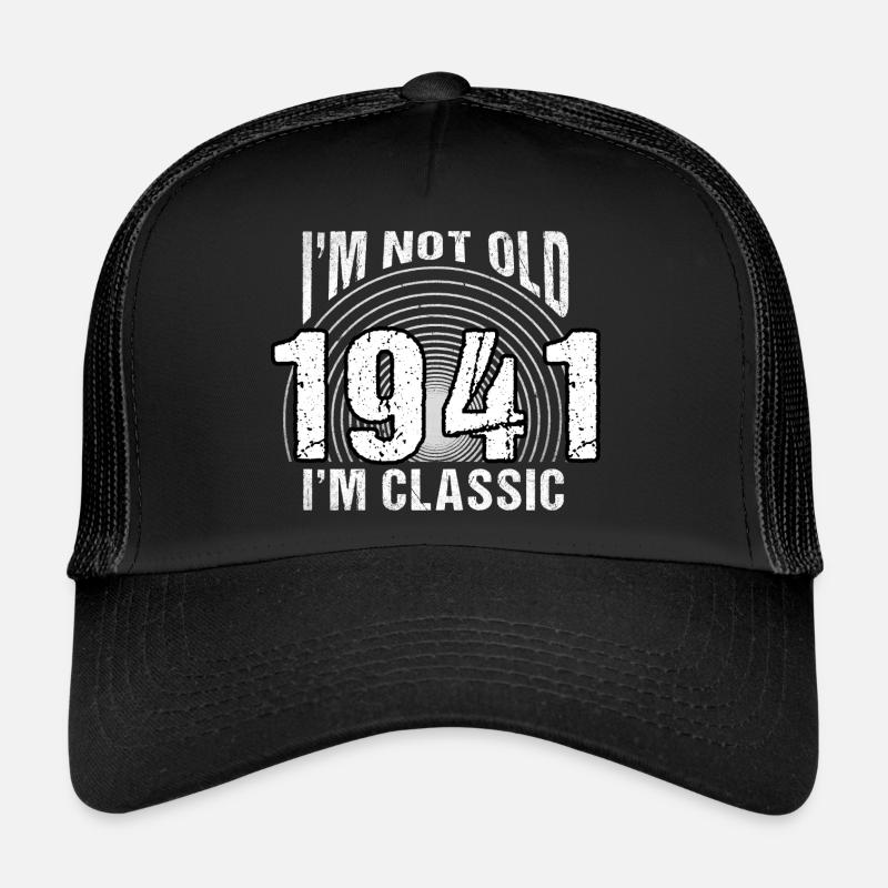 I'm Not Old, I'm Classic , Vintage 1941 Retro 83 Trucker Cap