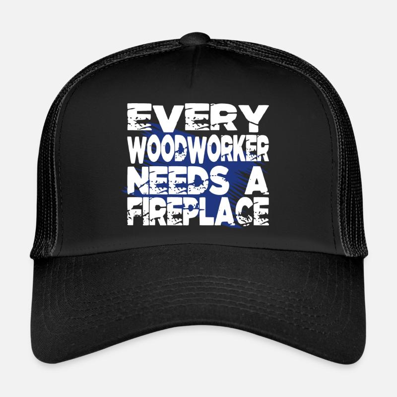 jackhammer cool carpenter tshirts lumberman Trucker Cap