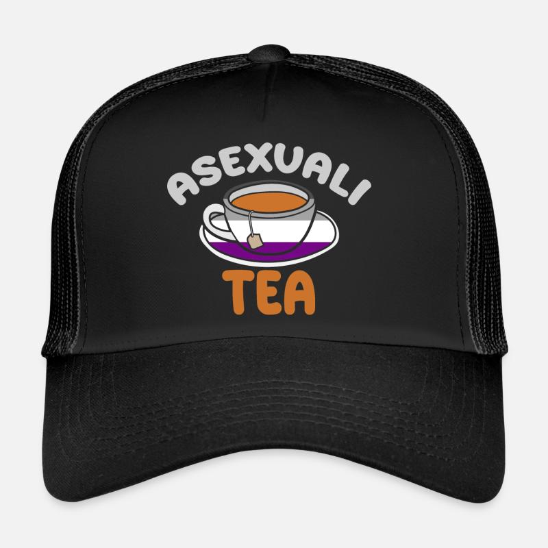 AsexuStyle: Asexuali-tea Trucker Cap