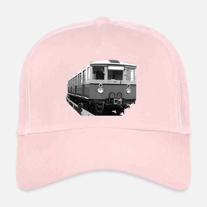 S-Bahn Berlin Triebwagen Eisenbahn Oldtimer Trucker Cap