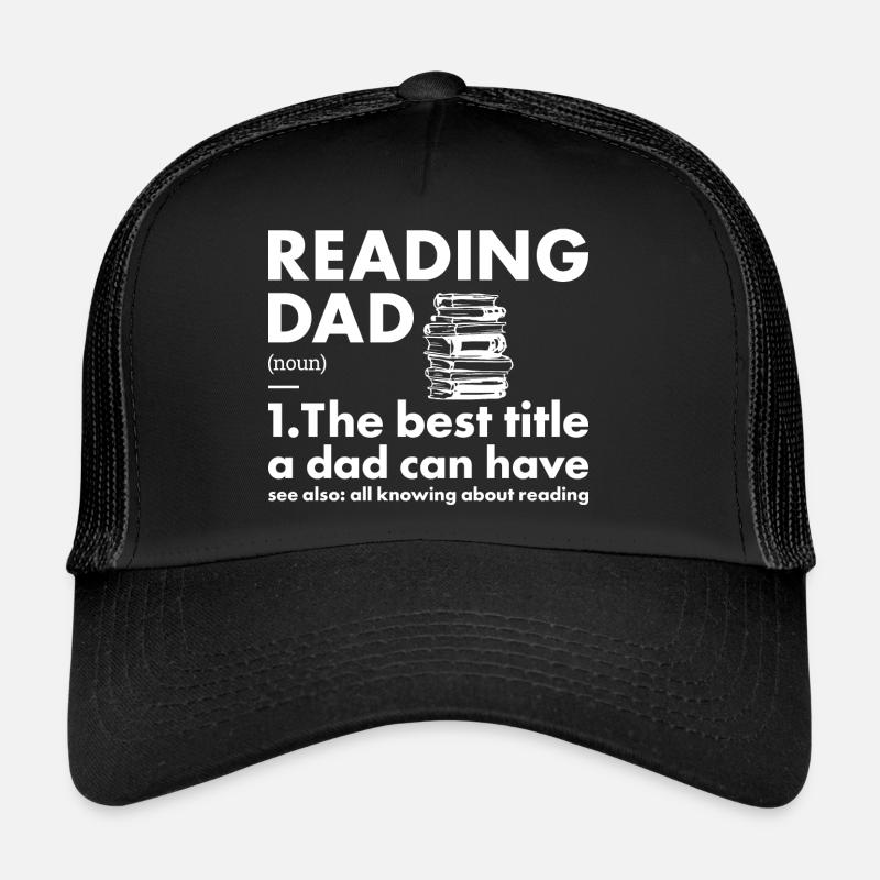 Lecteur Papa Définition Lecture Casquette trucker 