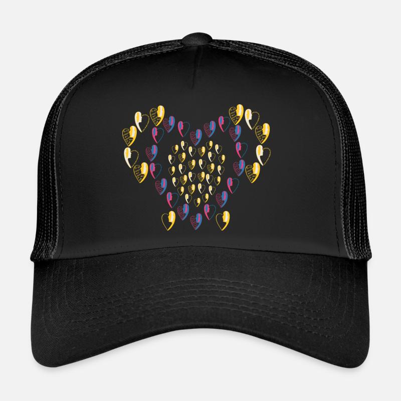 La coupe du coeur. Casquette trucker 