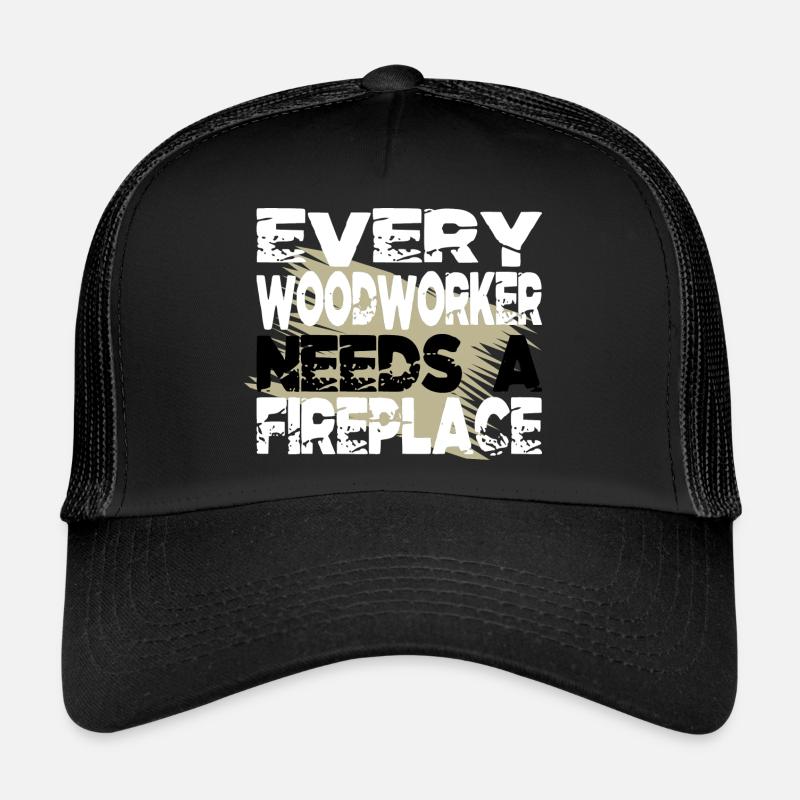 present funny proud carpenter skull tshirts Trucker Cap