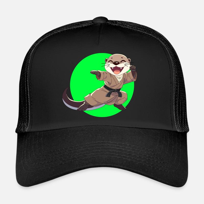 LocoAnimalSquad Kung Fu Otter Trucker Cap