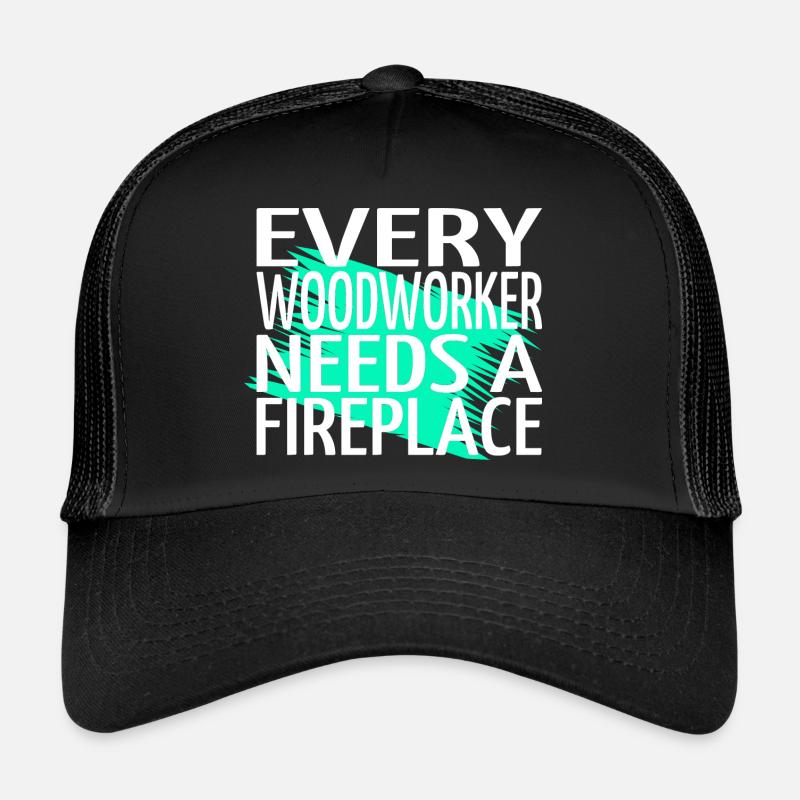 best blogger construction carpenter woodworker Trucker Cap