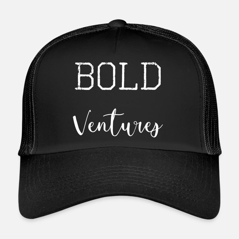 Communauté de start-up de blagues sur les risques et les récompenses Casquette trucker 