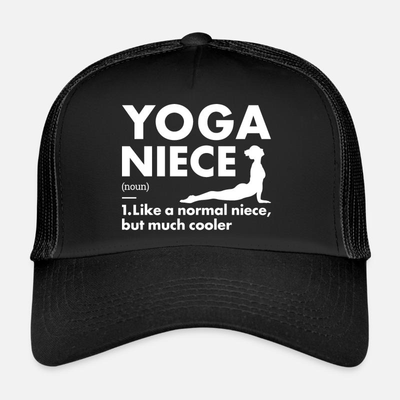 Yogi Niece Definition Yoga Trucker Cap