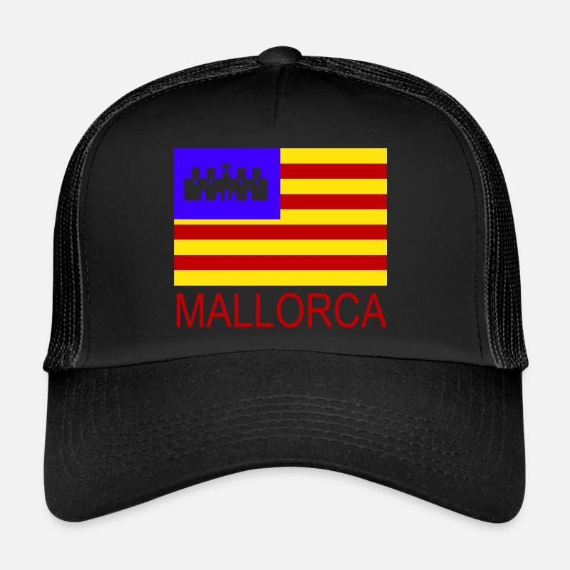 mallorca flag Trucker Cap