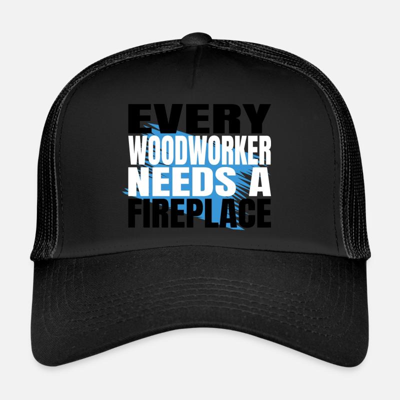 Humour Mason Construction Charpentier Casquette trucker 