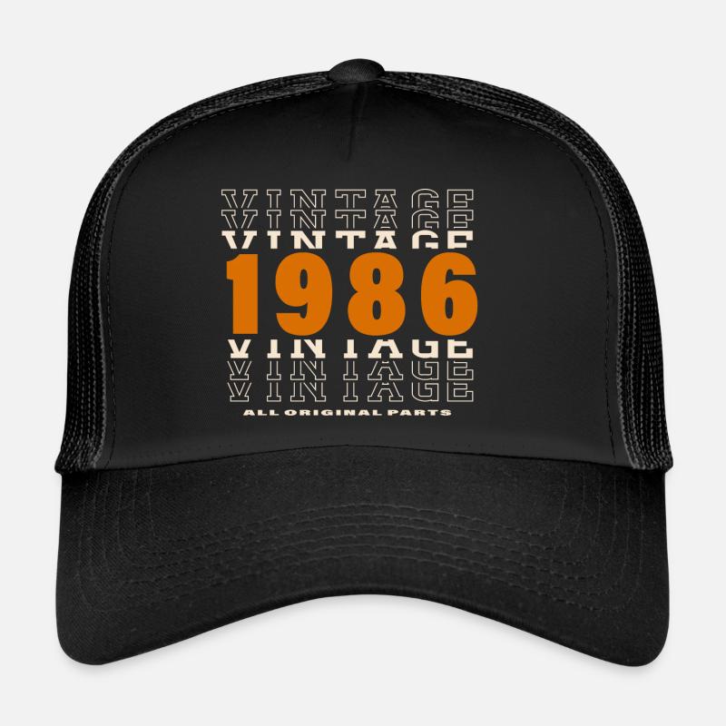 1986: Vintage - 38th Anniversary Trucker Cap
