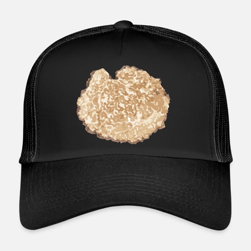 Truffe Tranche Brun - Casquette trucker  - noir/noir