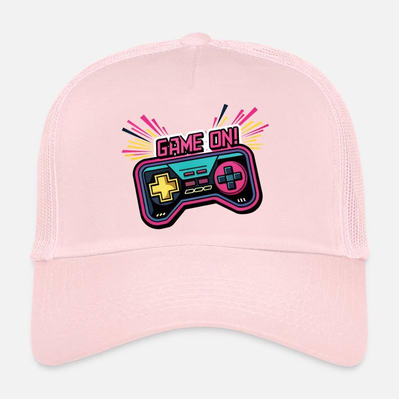 GAME ON. MANETTE DE JEU. MANETTE DE JEU Casquette trucker 