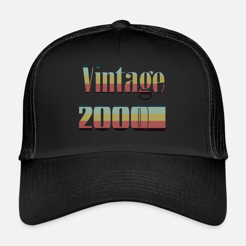 2000 anniversaire 2000 né en 2000 anniversaire Casquette trucker 