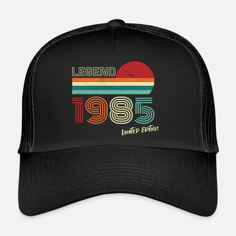 Legend 1985 Geburtstagsshirt Geschenk Jubiläum Trucker Cap