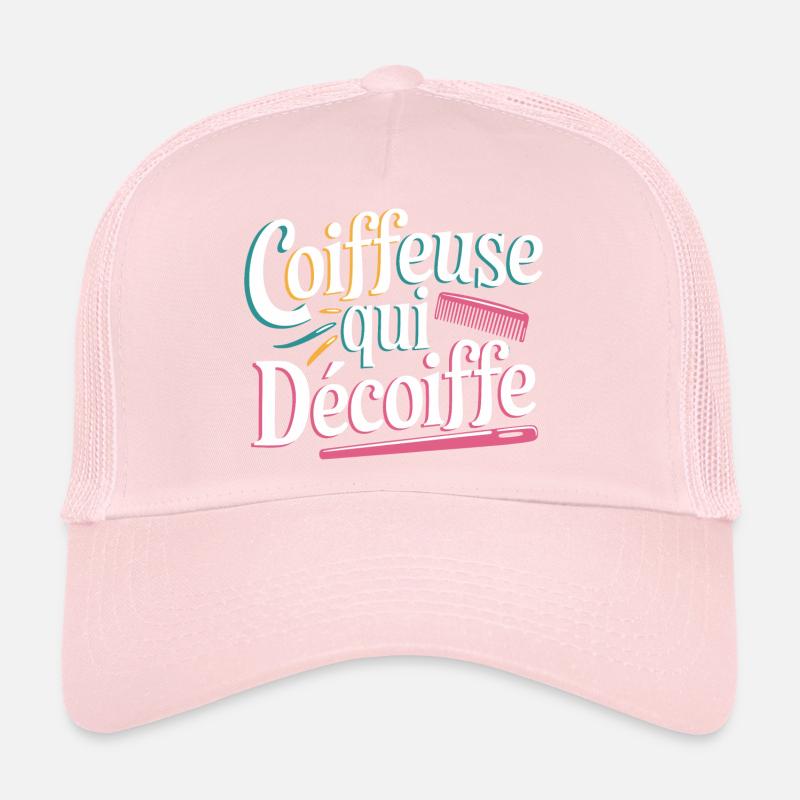 Coiffeuse qui décoiffe Casquette trucker 