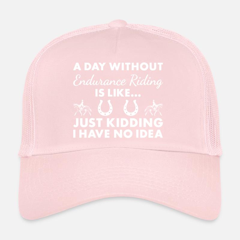 Rider A Day Without Endurance Riding Trucker Cap