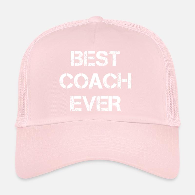 Best Coach Ever Trucker Cap