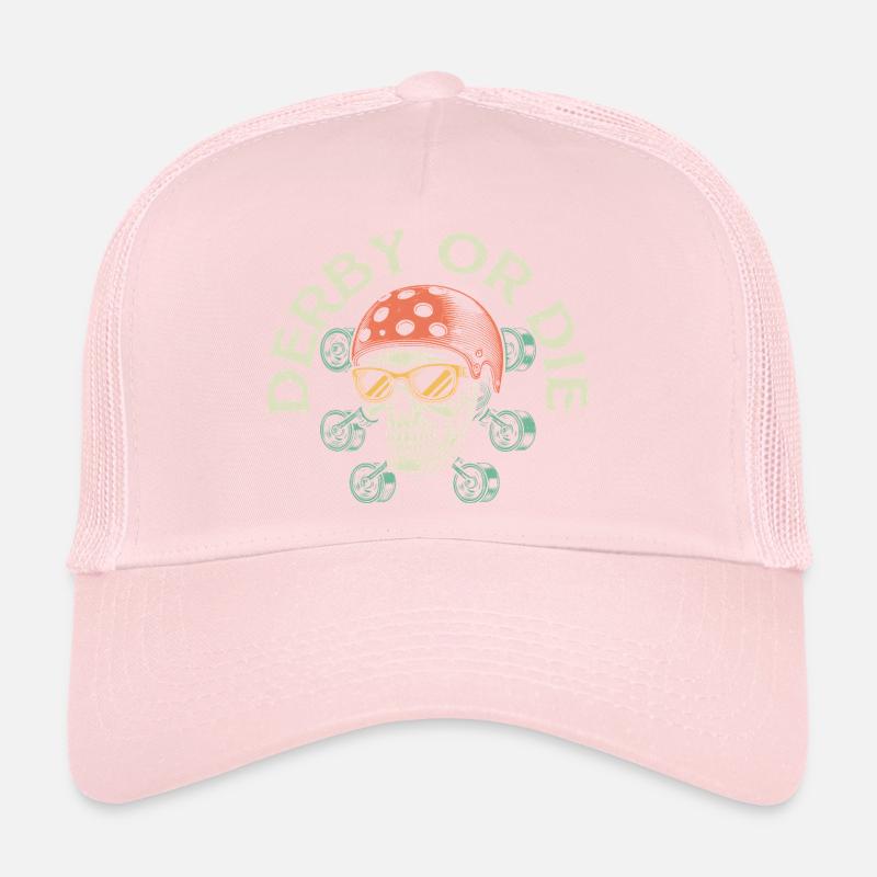 Derby Ou Die Skating Roller Derby Casquette trucker 