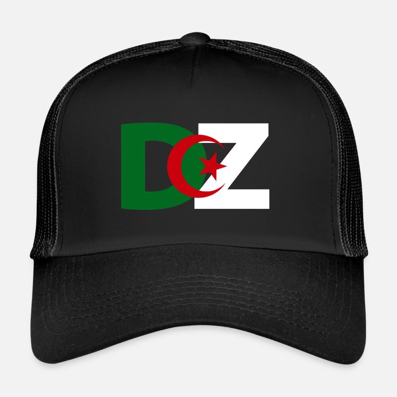 Algeria DZ - Trucker Cap - black/black