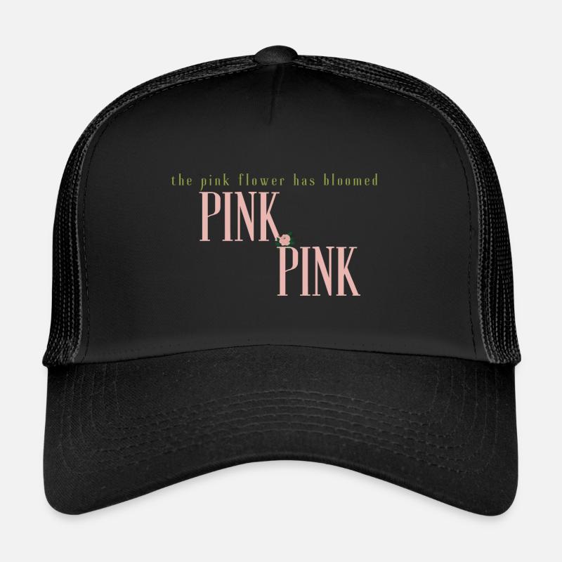 La fleur rose Casquette trucker 