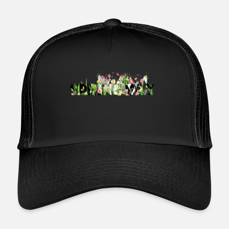 Spring Day - Casquette trucker  - noir/noir