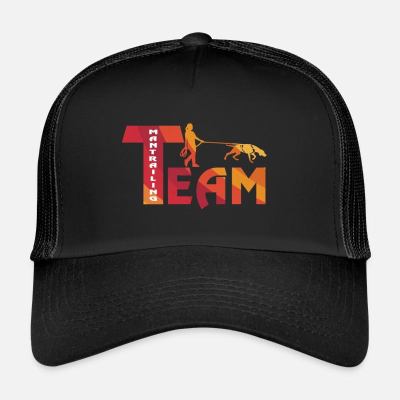 MantrailTEAM Rainbow Trucker Cap