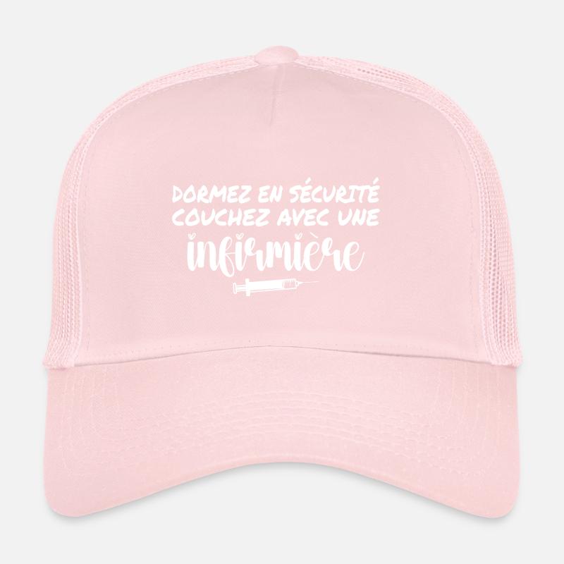 Sleep safely Sleep with a nurse Trucker Cap