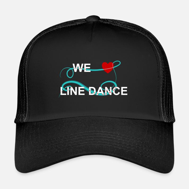 We love line dancing Trucker Cap