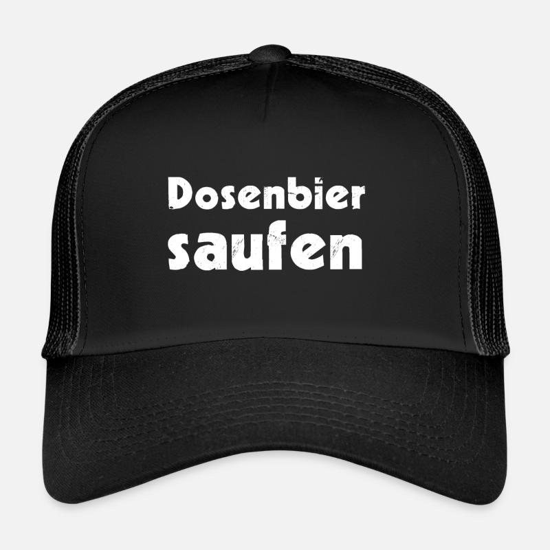 Dosenbier saufen Trucker Cap
