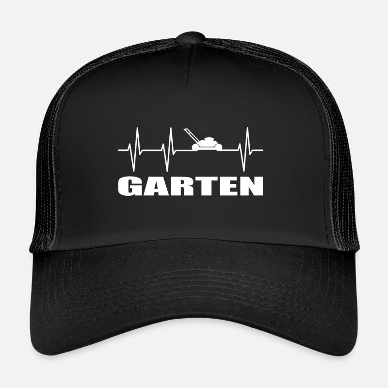 Garten - Trucker Cap - Schwarz/Schwarz