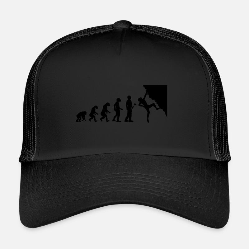 Evolutionstheorie Klettern Trucker Cap