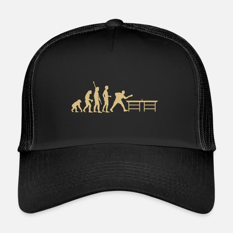 Table Tennis Evolution Gold Trucker Cap