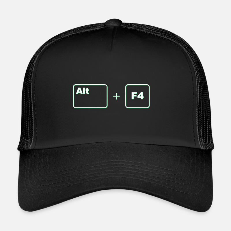 Alt + F4 [Ragequit!] Trucker Cap