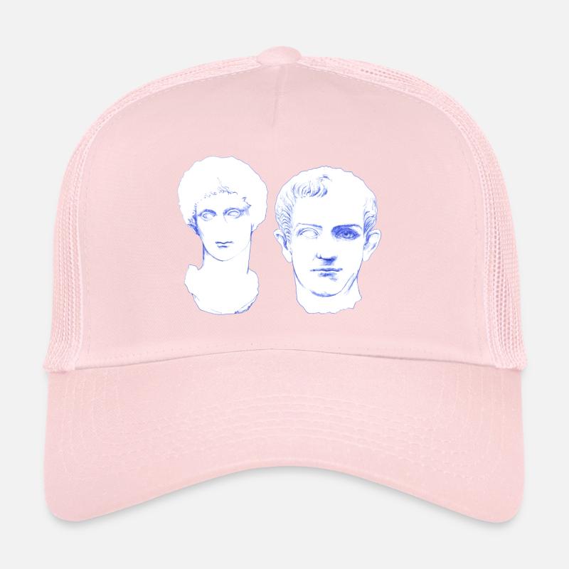 Amour éternel - amoureux pour toujours en marbre Casquette trucker 