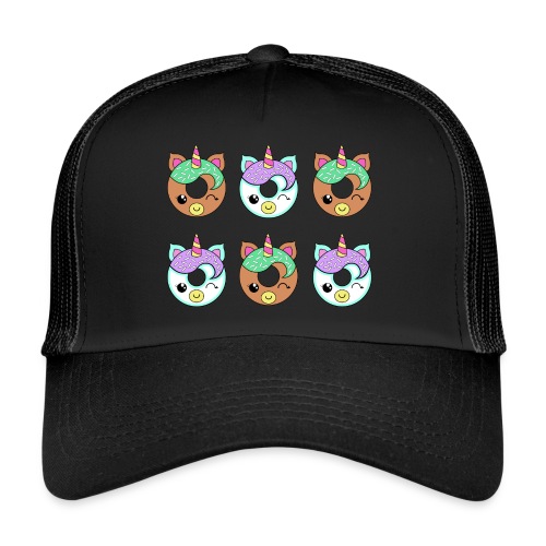 Unicorn Donut - Trucker Cap
