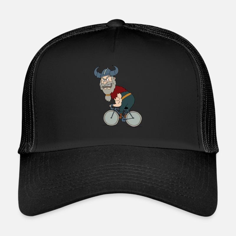 Cycliste viking Casquette trucker 