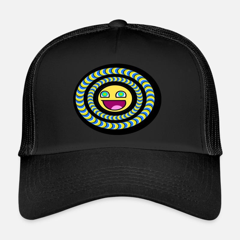 psychedelic 01 Trucker Cap