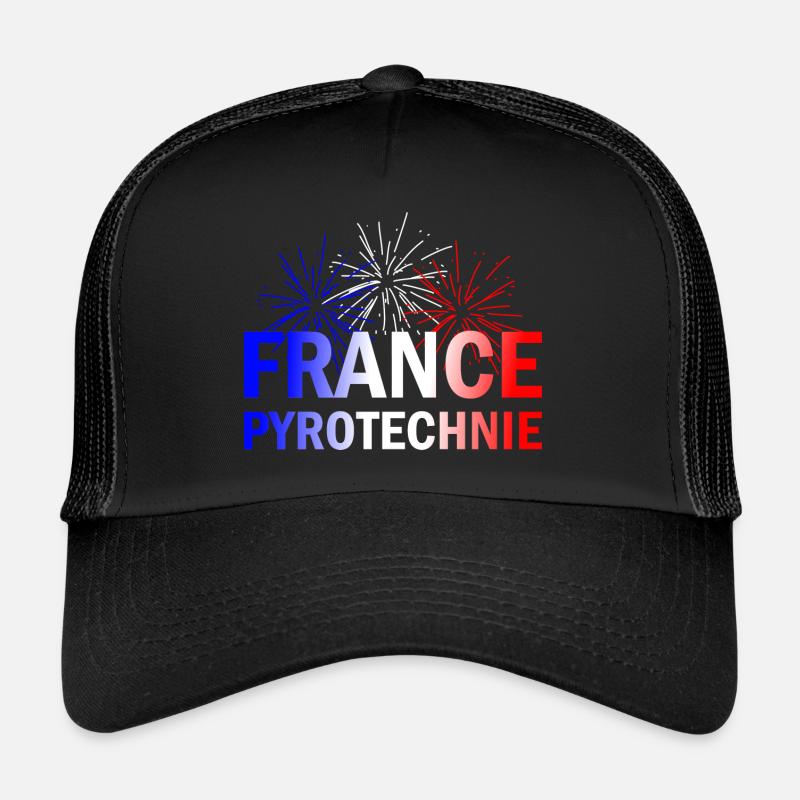 France Pyro Fireworks Trucker Cap
