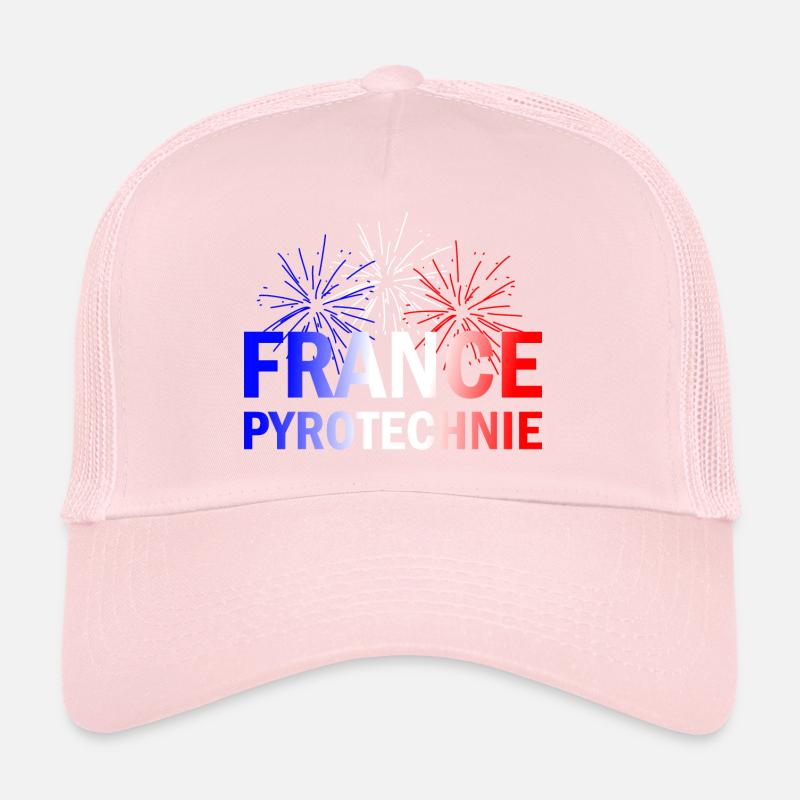 France Pyro-feux d’artifice Casquette trucker 