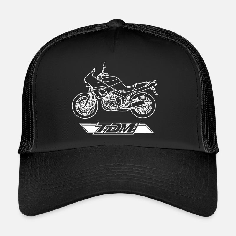 TDM 850 3VD White Trucker Cap