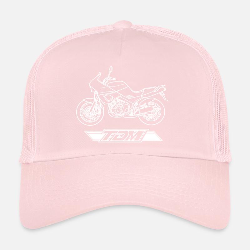 TDM 850 3VD White Trucker Cap