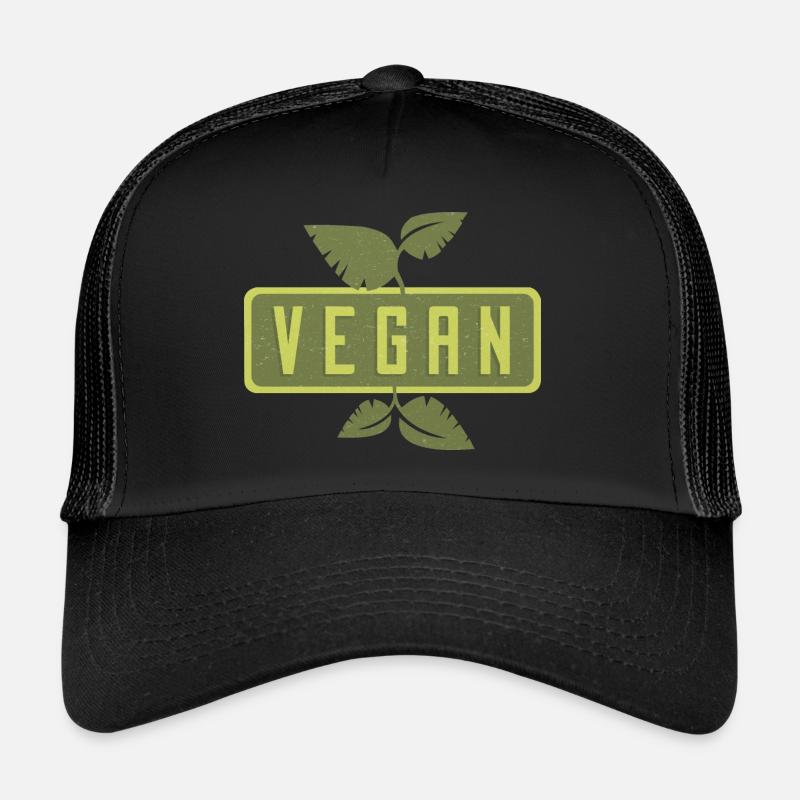 végétalien Casquette trucker 