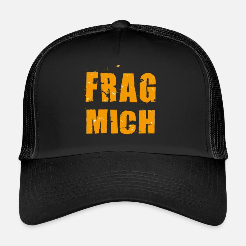 Frag mich, Ask me, So frag doch - warum nicht? Trucker Cap