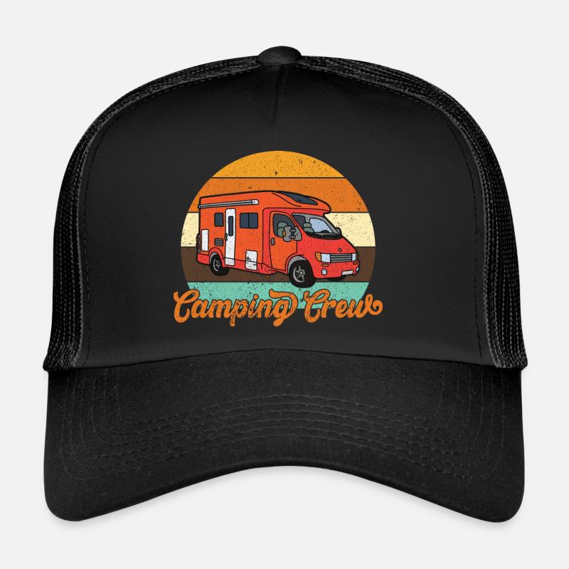 Autocamper Camping - Trucker cap - sort/sort