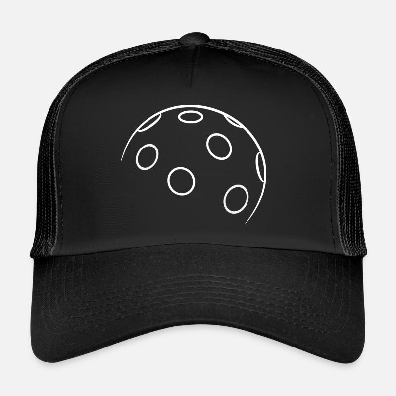 Sportarten Silhouetten Kollektion Floorball hell Trucker Cap