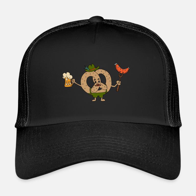 Brezel, Bier&Wurst Trucker Cap