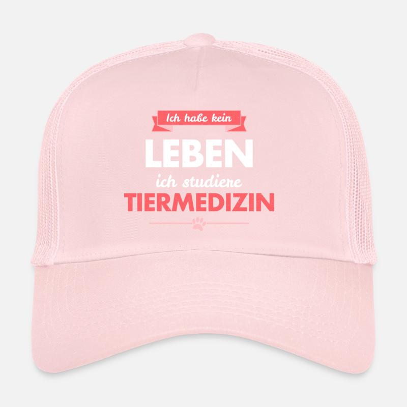 Tierarzt Student Kein Leben Geschenk Studium Uni Trucker Cap