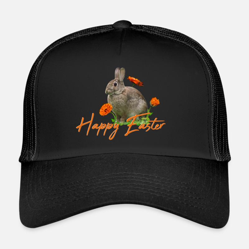 Happy Easter rabbit cony Trucker Cap